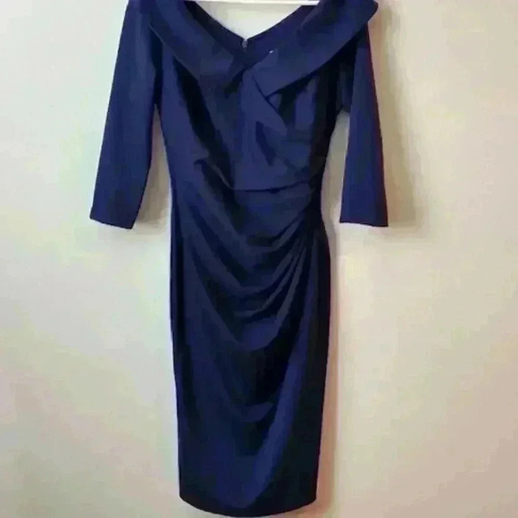 NWT Diva Eliza 3/4 Sleeve Bistretch Dress Size XL Made in England - Picture 4 of 11